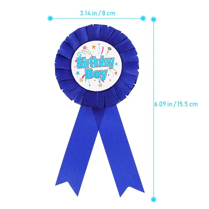 

10pcs Boy Birthday Badges Birthday Party Accessory Clothes Accessories