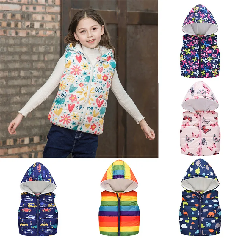 2020 дешевле осень зима теплые детские жилетки для мальчиков Детская одежда с