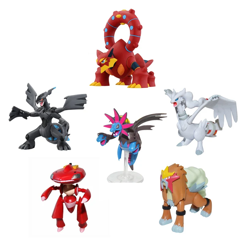 Кукла-Покемон коллекция игрушек Mega Charizard Absol Wartortle Kyogre Arceus Zekrom Reshiram Genesect Aggron |