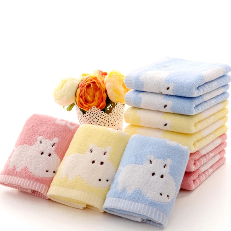 Четырехслойное Марлевое банное полотенце с принтом для младенцев без