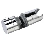 Регулируемый хромированный головной ползунок для душа ABS Хромированный Регулируемый 19  25 мм направляющий для душа головной ползунок держатель кронштейн скольжения