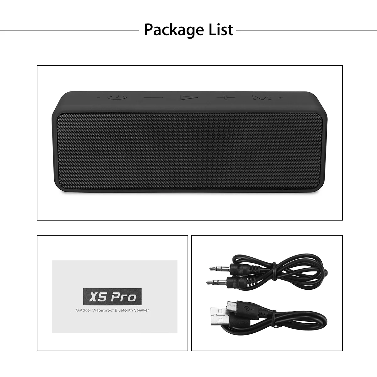 

INSMA 20W Portable bluetooth 5.0 Wireless Speaker Better Bass 24-Hour bluetooth Range IPX7 Water Resistance Soundbar Subwoofer