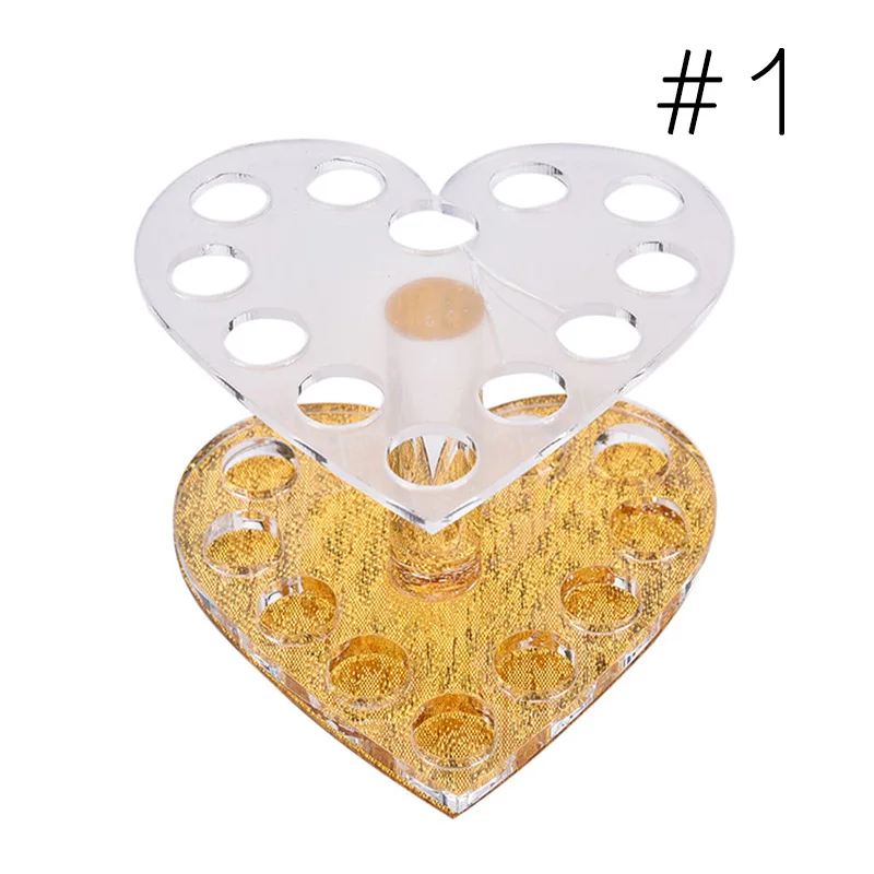 Держатель для ручки лака ногтей Полка дизайна дисплей макияж дизайн акриловый