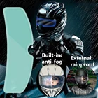 Шлемы для мотоциклетных шлемов K3 K4 AX8 LS2 HJC MT дополнительно прозрачная непромокаемая пленка против дождя прозрачный противотуманный патч-экран универсальный