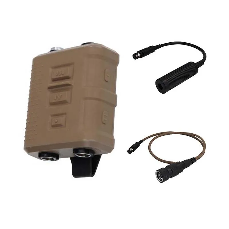 

FCS AMP Tactical Headset V60 PTT Adapter Kit Transmitter Receiver Connector for TMC-RAC Comtac III Comtac3 HeadSet