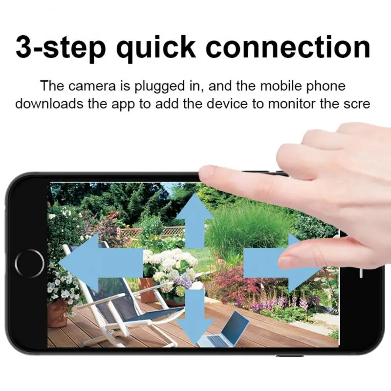 2021 Y17 Wi-Fi камера HD наружная IP 3MP AI автоматическое слежение Yoosee Беспроводная мини