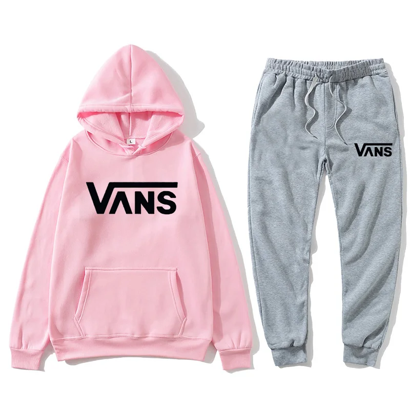 

2021Men's Sets Hoodies+Pants Autumn Winter Hooded Sweatshirt Sweatpants Fashion Slim Fit Men Women Set Hoodie Pant Hip Hop Pullo