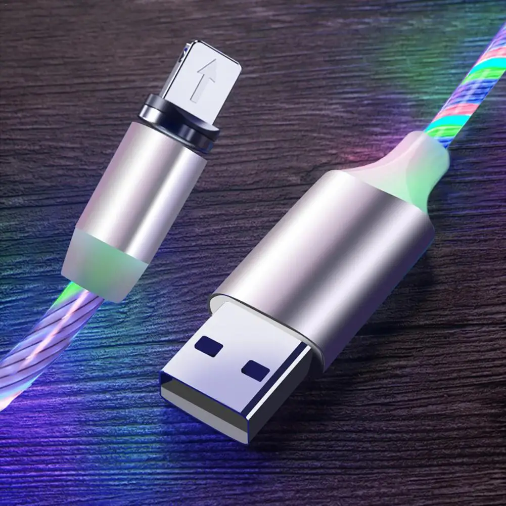 Стример линия передачи данных Магнитный Micro USB кабель Быстрая зарядка usb type C для