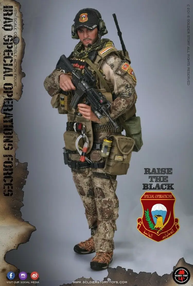 Полный набор 1/6 солдатская история солдатская SS107 irakia Special Force ISOF M249 Soldier 12 ''фигурка подвижная фигурка-модель игрушки