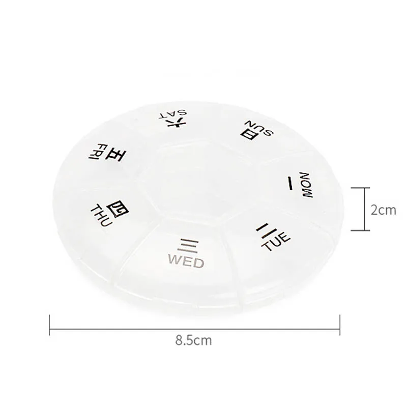 Чехол для телефона с отделением хранения аптечки на неделю 7 дней|Коробки и ящики