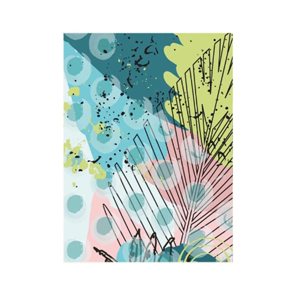 Bubble Kiss скандинавский стиль цветной круглый узор ковер домашний декор большой