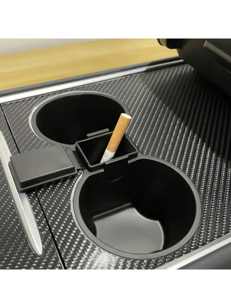 

Water Proof Car Coasters Silicone Avoid Scratches Anti-corrosion High Strength Wear-resistant Storage Cups for Model 3/Y