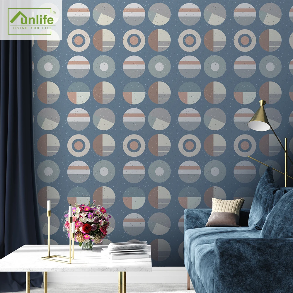

Funlife®Съемная Настенная Наклейка с геометрическим рисунком, 40x250 см