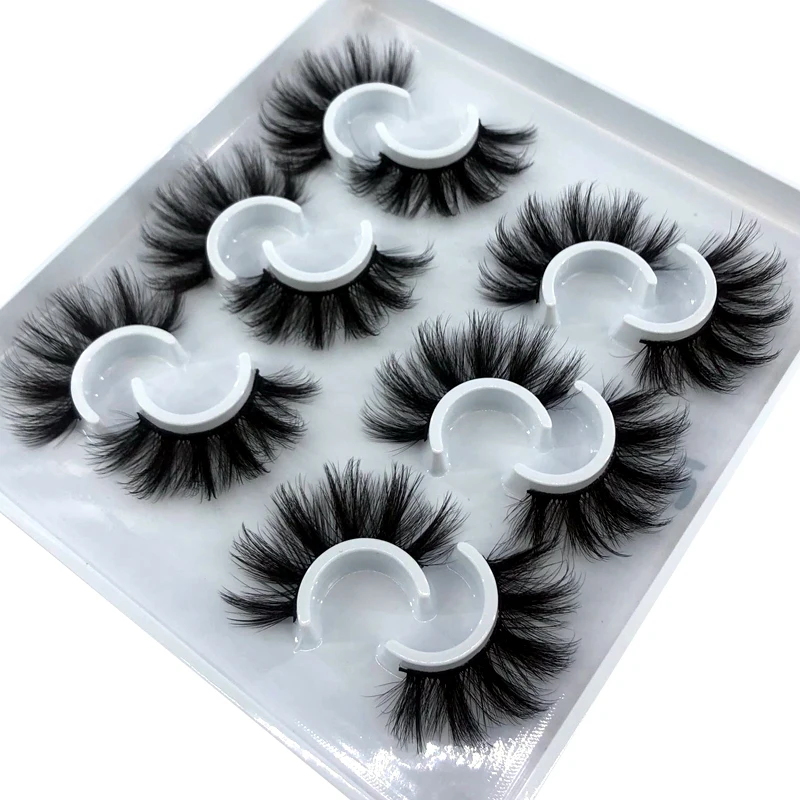 

New 6 pairs natural false eyelashes fake lashes long makeup 3d mink lashes eyelash extension mink eyelashes for beauty 03