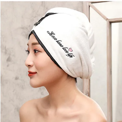 1 шт. Шапка-тюрбан из микрофибры для быстрой сушки волос | Дом и сад