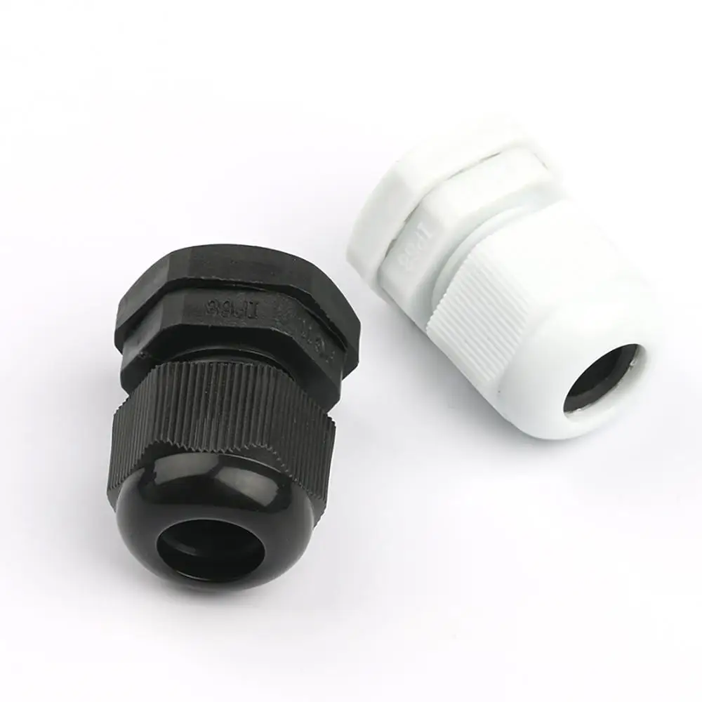 10 шт. PG19 нейлоновый кабельный ввод пластиковый водонепроницаемый провод