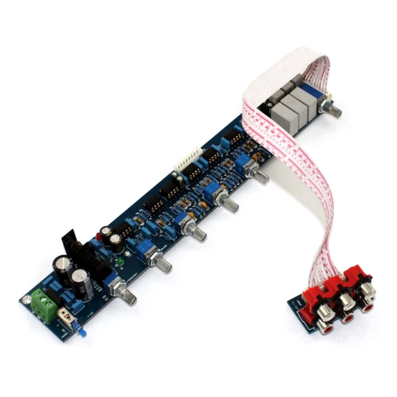 NE5532 предусилитель тон борд Hi Fi 5 1 объем Управление EQ для усилитель Diy AC15V 0