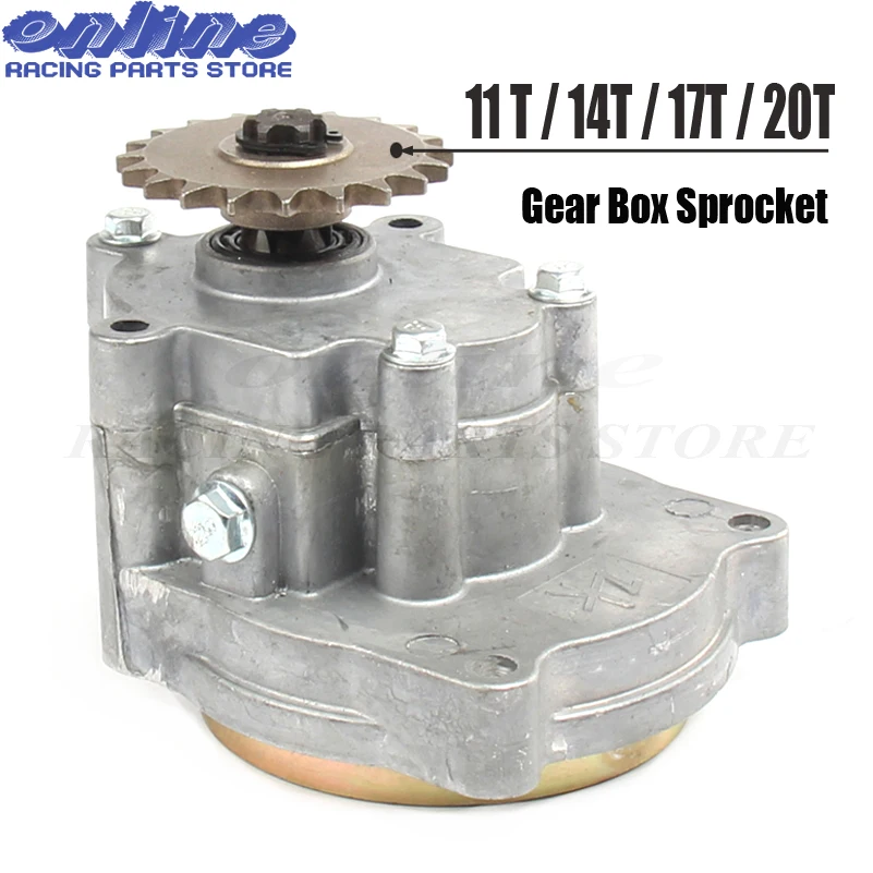 T8F 11T 14T 17T 20T коробка передач для 33cc 43cc 47cc 49cc 2 тактный бензиновый скутер двигатель карманный велосипед мини ATV