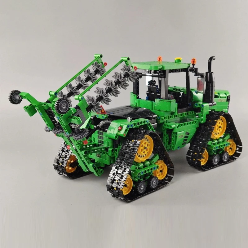 Высокотехнологичная Инженерная модель 9620RX треугольный гусеничный трактор 1:18