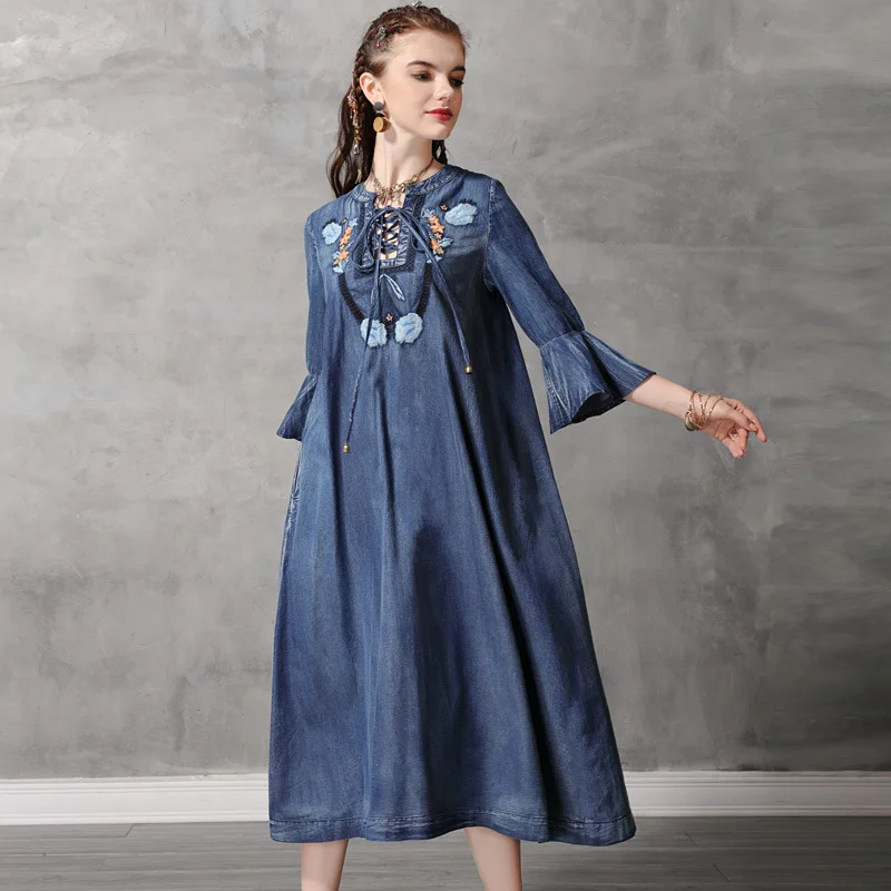 Европейский и американский бренд для женщин 2020 летнее Новое свободное джинсовое