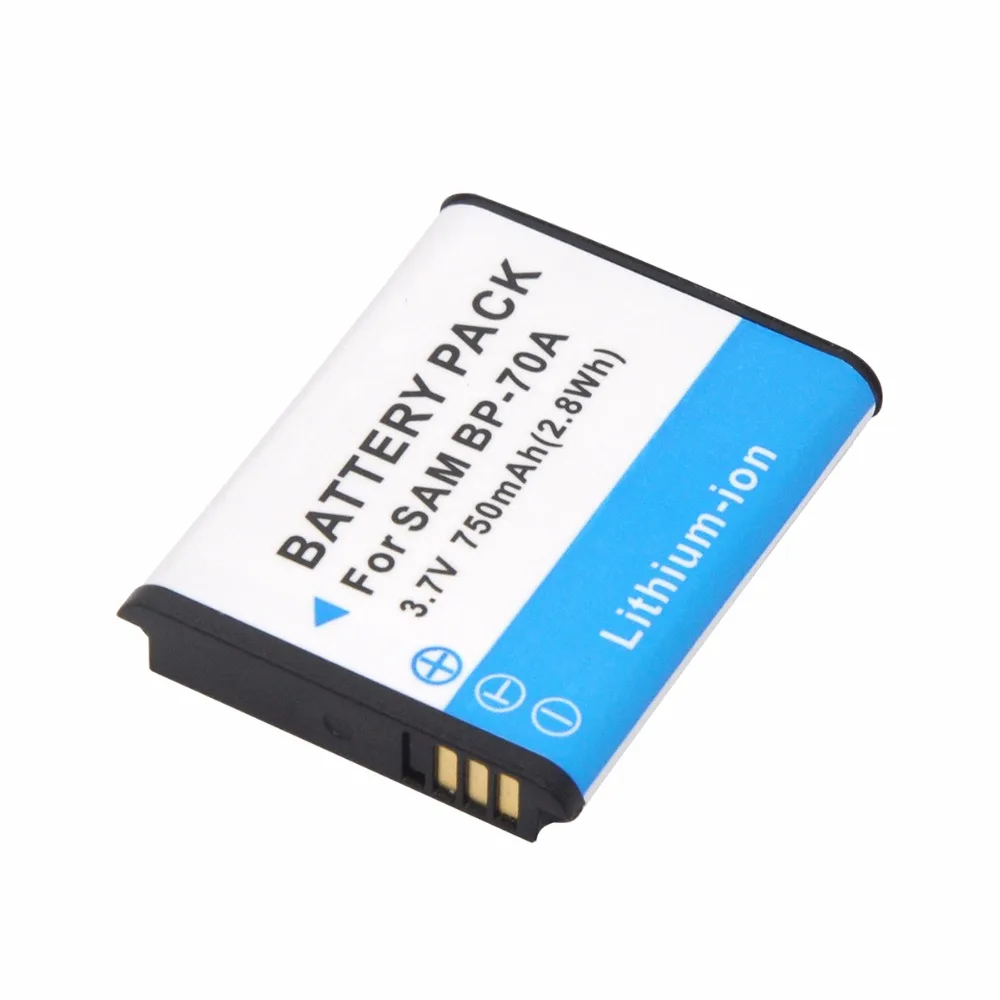 Аккумулятор литий ионный для камеры Samsung ST60 ST61 ST70 ST71 ES65 ES67 4 шт. 750 мАч|battery li-ion|batteries