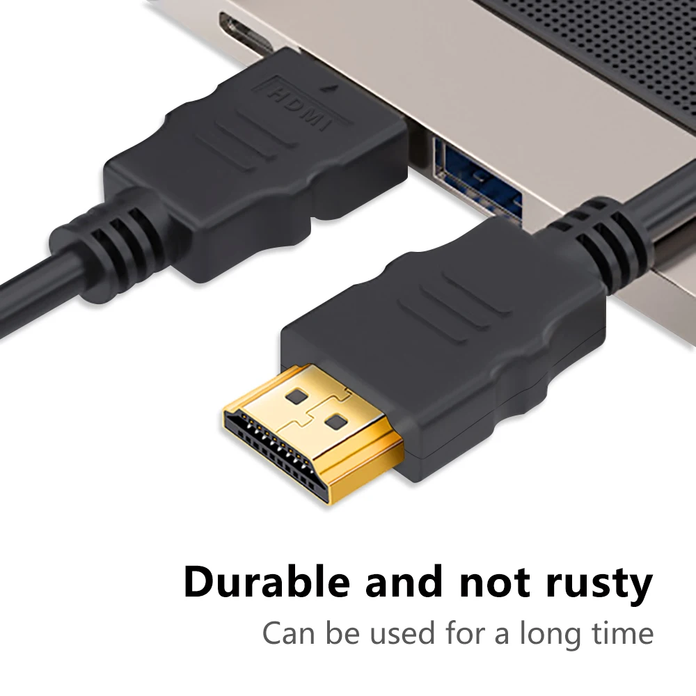 Кабель HDMI/HDMI 1 м 5 3 4K 60 Гц высокоскоростной соединительный кабель 2 0 шнур для UHD FHD