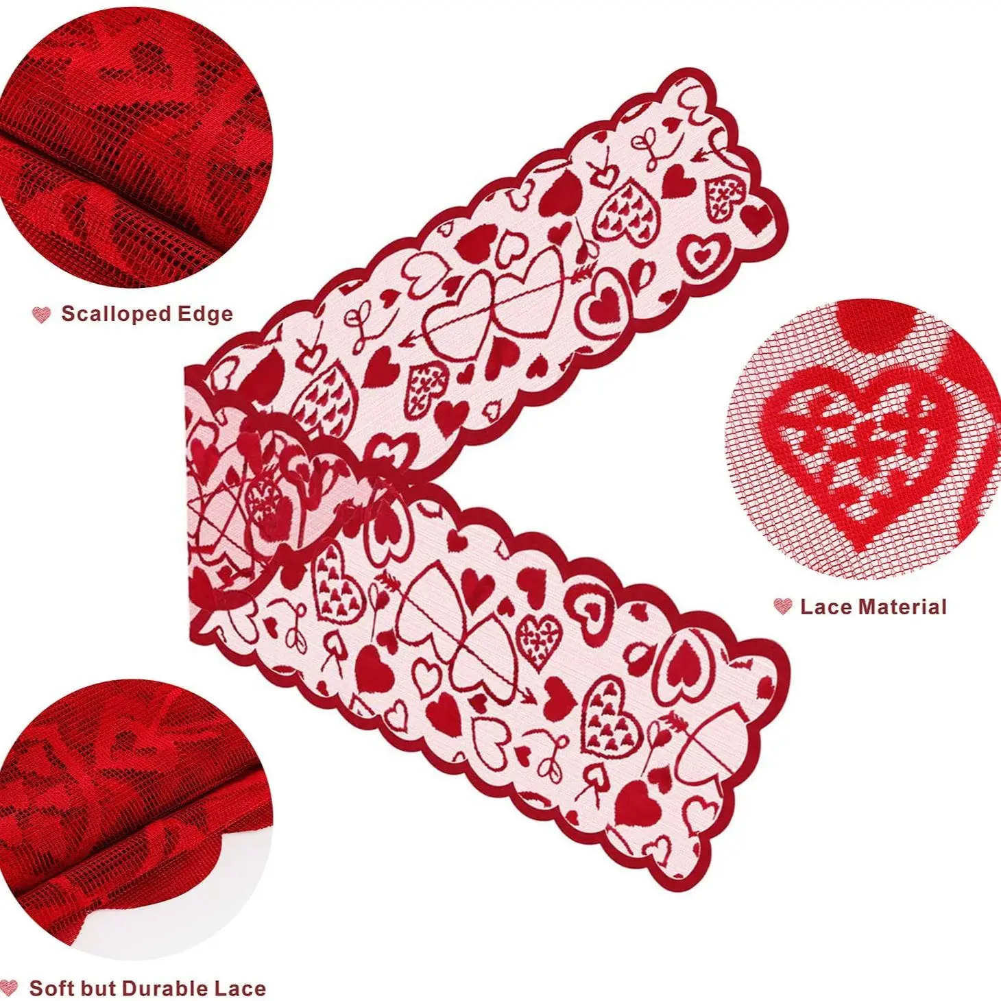 

Easter tablecloth red