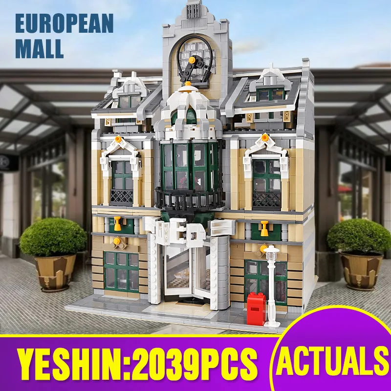 

15005 City Streetview Building Toys Compatible With 10211 Grand Emporium Set Building Blocks Bricks Assembly Kids Christmas Gift