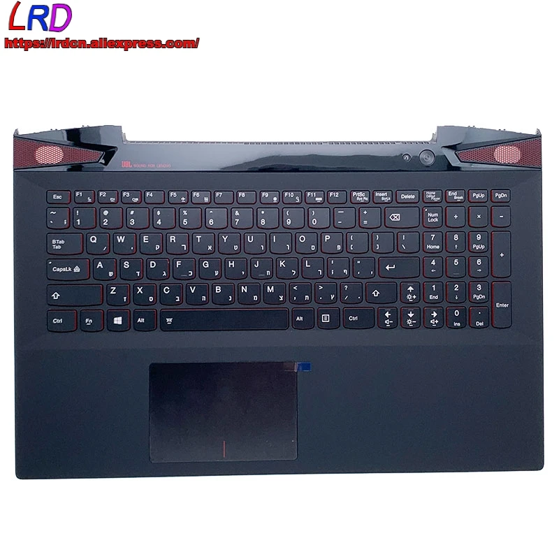 Новый оригинальный иврит Израиль клавиатура с C чехол верхний регистр Упор для