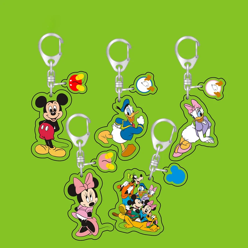 

Милая подвеска в виде школьного портфеля из мультфильма «Микки Маус»