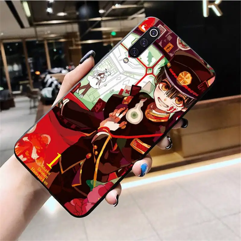 Чехол для телефона с аниме унитаз Hanako Kun Yu дерево черный ТПУ мягкая резина Huawei Honor