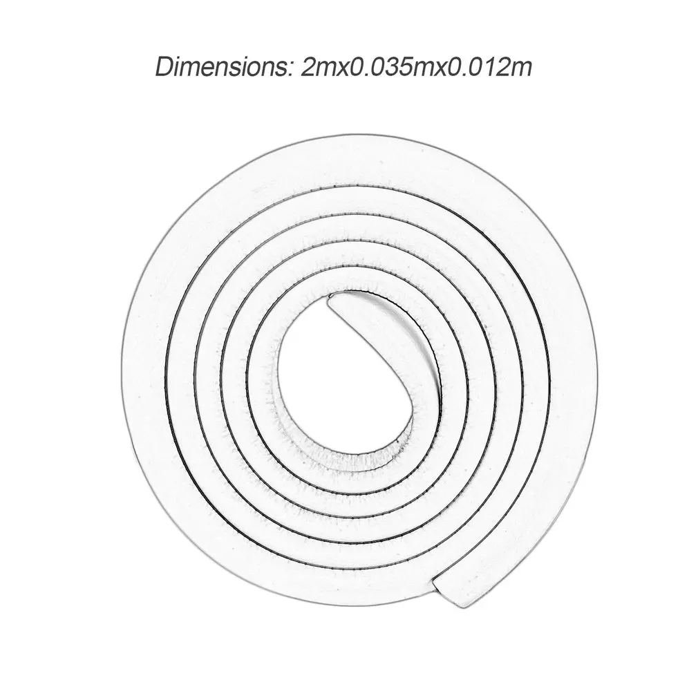 

2M Desk Table Edge Corner Protector Foam For Furniture Rubber Baby Protection Cushion Guard Strip Softener Bumper Baby Safety