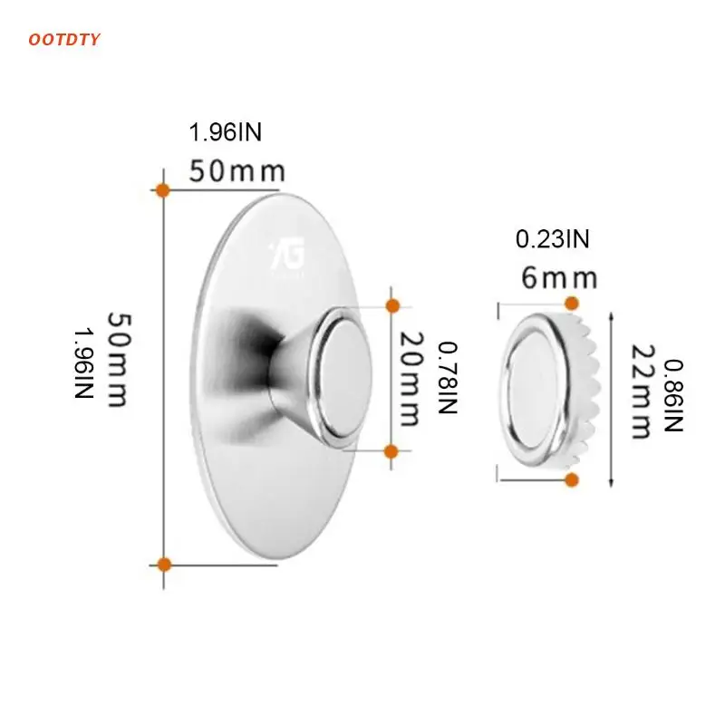 

Wall Mounted Magnetic Soap Holder Rustproof Stainless Soap Holder Silver Magnetic Soap Holder for Bathroom Kitchen