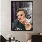 Арбуз мусс, плакат в стиле Триппи, декор комнаты и классные Плакаты для парней  Забавные фотообои для парней, крутые Плакаты для парней, спальни