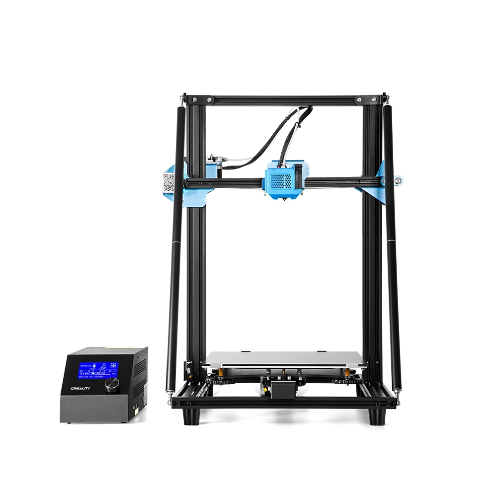 Upgrade Vision CREALITY 3D CR-10 V2 3D Printer With Silent Mainboard Resume Print Meanwell Power Supply