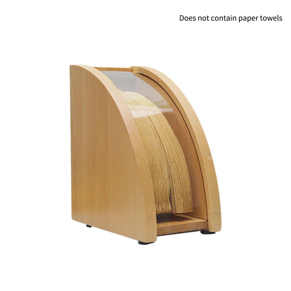 

Стойка-держатель для бумаги и фильтров, прочный деревянный пылезащитный диспенсер, полка для хранения с крышкой, для кофейных инструментов,...