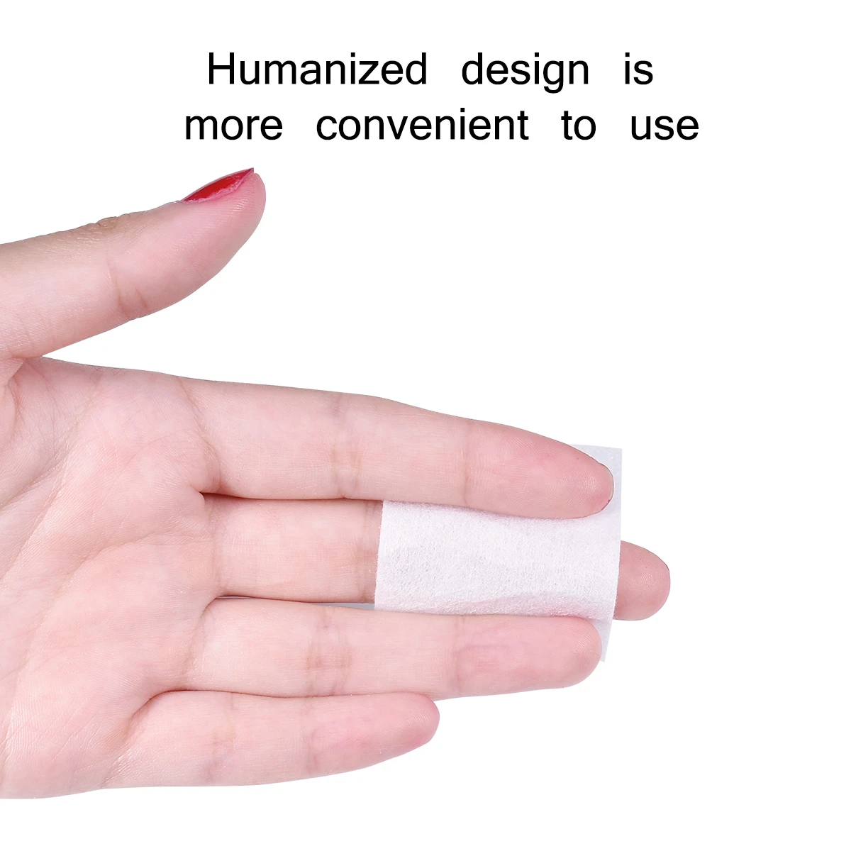 Салфетки из 100% хлопка для удаления лака ногтей 100 шт./упак. салфетки гелевые