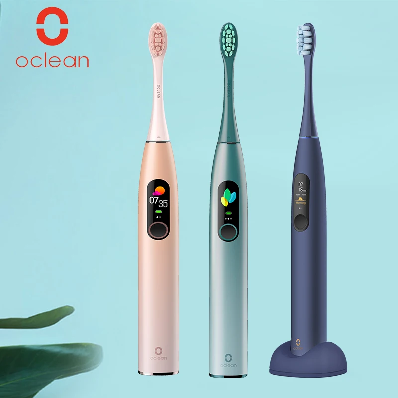 Зубная щетка Oclean X PRO звуковая электрическая 2 часа 30 дней 32