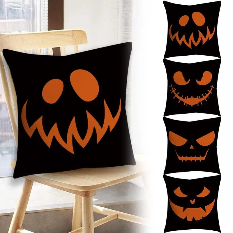 

Halloween Cartoon Pillow Case For Sofa Car Home Decorative Pillowcase Pillow Cover Living Room Decoratiion Accessories