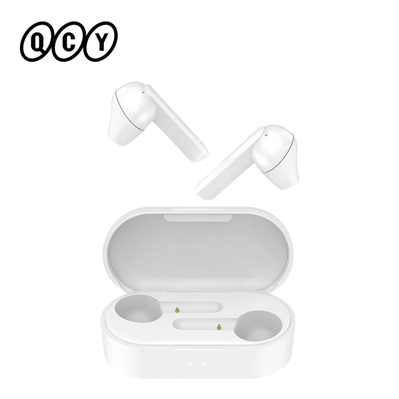 

QCY T3 TWS Fingerprint Touch Wireless Headphones Bluetooth V5.0 3D Stereo Dual-Mic Noise cancelling earphones