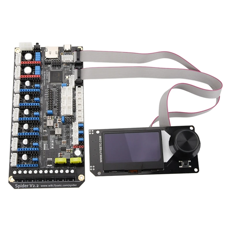 H052 3D Printer Mother Board Spider V2.2 Control Boards Support TMC2209 TMC2208 Replace SKR V1.3 Compatible for Voron Durable | Компьютеры