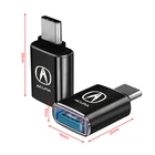 1 шт. Автомобильный USB Type-C преобразователь зарядный адаптер автомобильные товары для Acura TSX 2004 2007 2008 2009 TL Integta RSX RDX ILX MDX