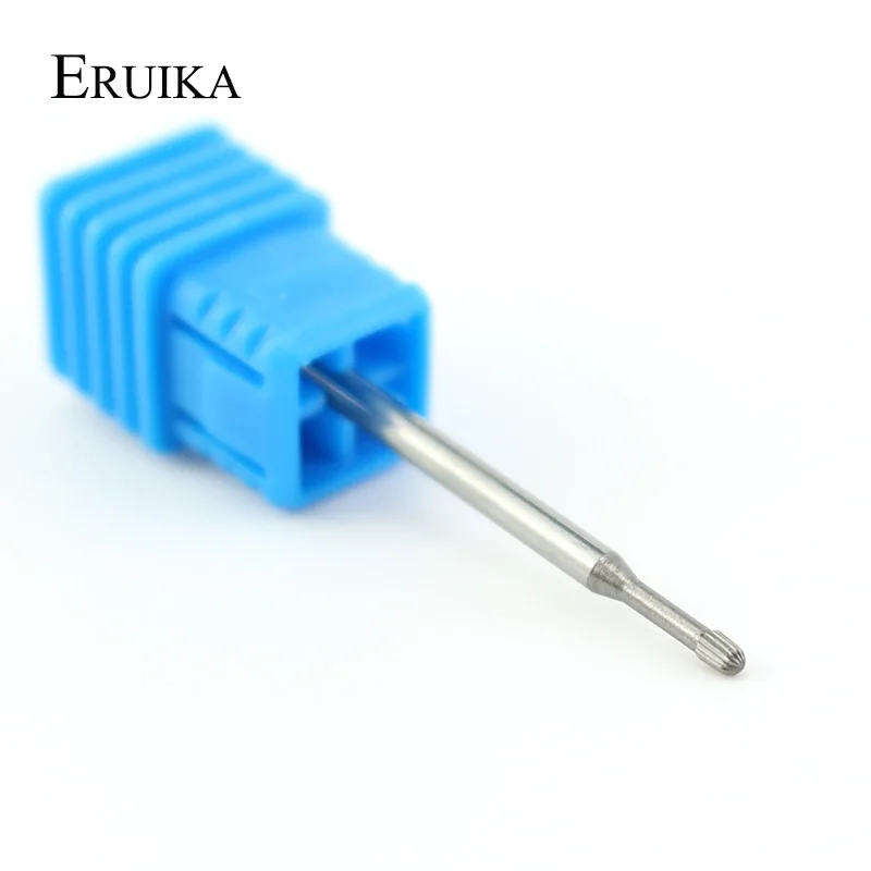 

ERUIKA Tungsten Carbide Nail Drill Bit Rotary Burr Cuticle Clean Bits Machine for Manicure Accessories Nail Milling Cutter Tools