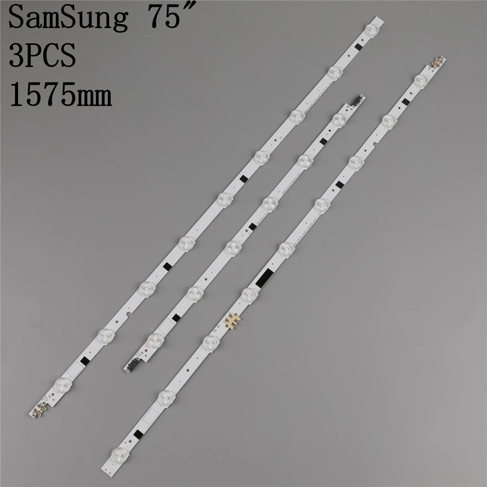 36PCS New LED strip  For SamSung 75