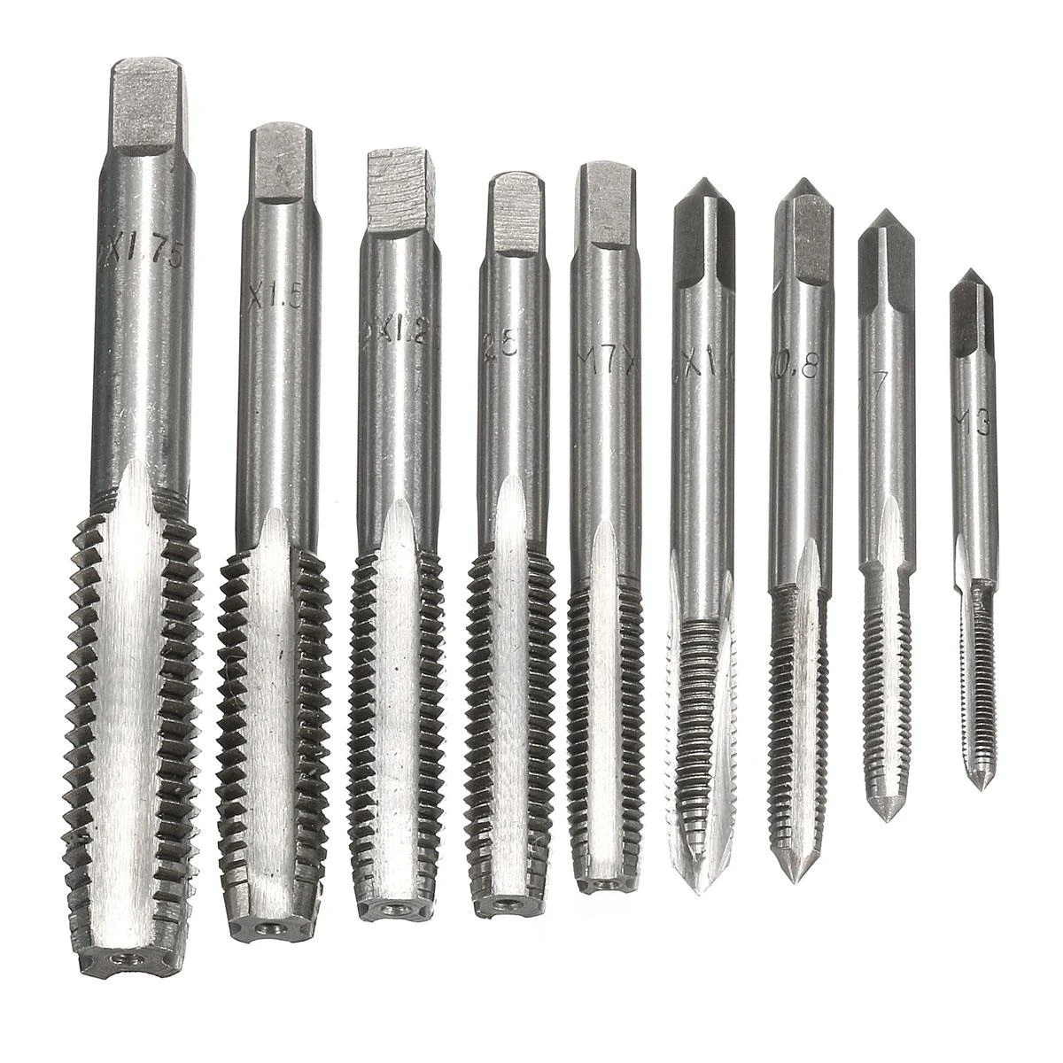 

ANENG 20PCS/Set Tap And Die Set Combination Alloy Steel Hand Tools Metric Size For Wood Plastic