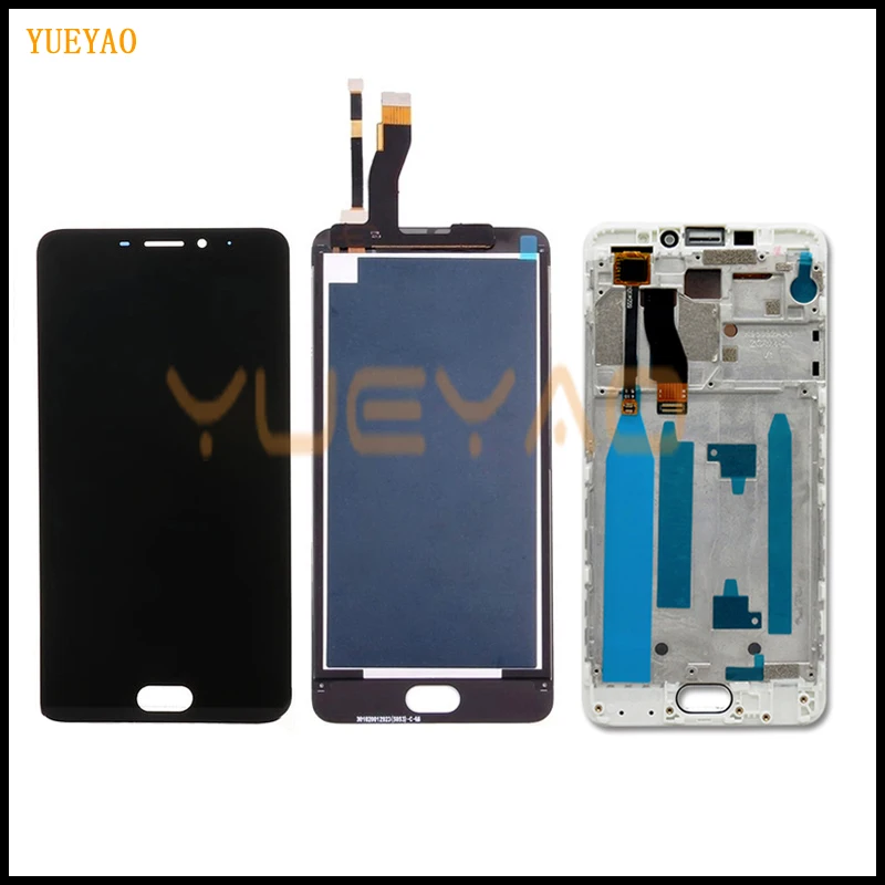 ЖК-дисплей для MEIZU M5 NOTE 5 дюймов с сенсорным экраном note M621H M621M M621Q протестировано |