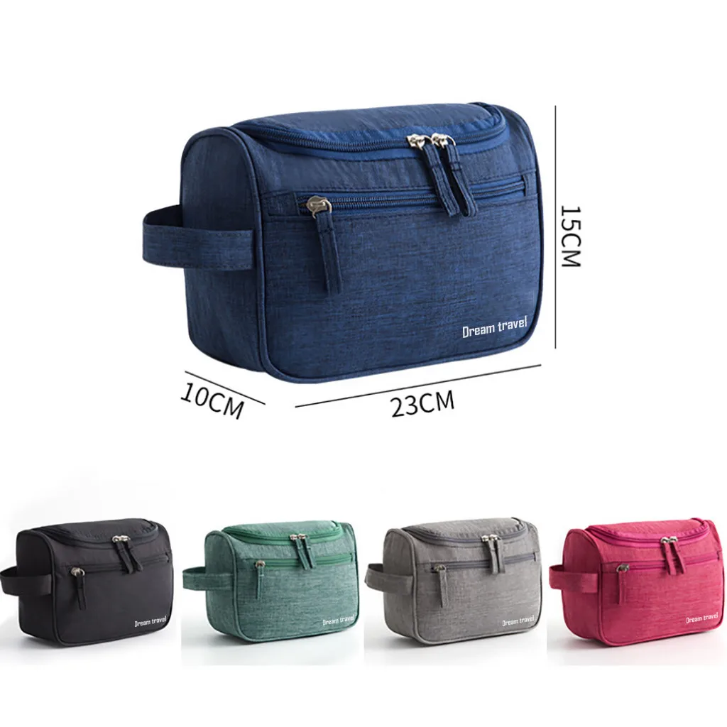 Унисекс косметичка органайзер портативная простая сумка для мытья большая