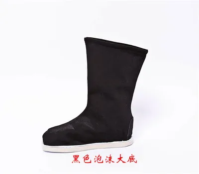 shoes Аниме Xie Lian Косплей Черный Hanfu для Tian Guan Ci Fu Древний китайский мужской костюм косплей костюм на Хэллоуин для мужчин Взрослый - Цвет: shoes