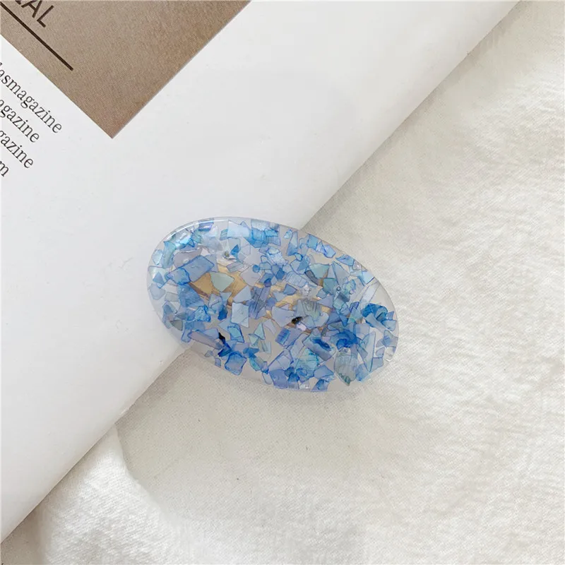 Женские заколки для волос винтажные геометрические Овальные Заколки розового и