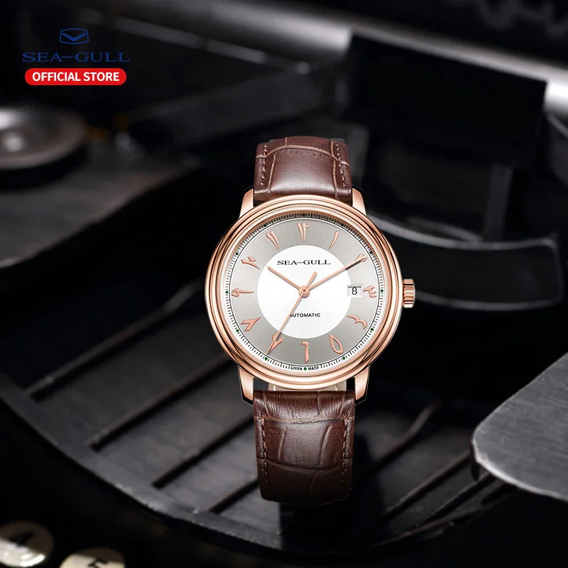 Seagull автоматические часы мужские механические 2019 Брендовые Часы 40 мм